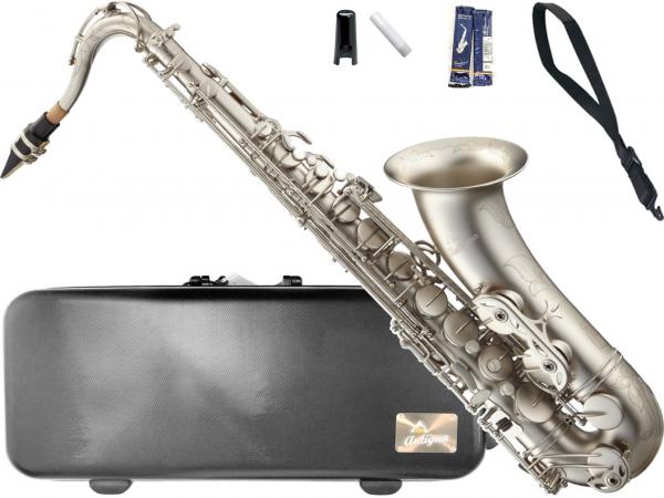 Antigua  ( アンティグア ) TS4248 パワーベル CN テナーサックス クラシック ニッケル サテン シルバー Tenor saxophone powerbell Classic nickel finish　北海道 沖縄 離島不可