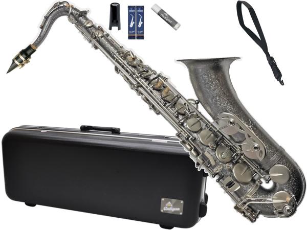 Antigua  アンティグア TS4248 アウトレット パワーベル SFB テナーサックス ネビュラフィニッシュ Tenor sax powerbell Splendid black NEBULA finish　北海道 沖縄 離島不可