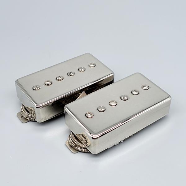 Lindy Fralin P90 Humbucker Pickp Set / Nickel Cover