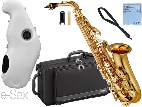 YAMAHA ヤマハ 5年保証サービス対象 YAS-480 アルトサックス ラッカー ゴールド 管楽器 e-Sax ES3-AS セット　以下対応不可 北海道 沖縄 離島 代引き