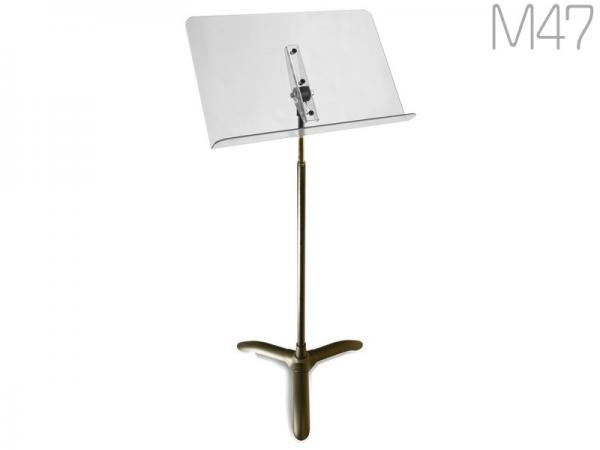 Manhasset ( マンハセット ) M47 クリアデスク シンフォニーモデル 譜面台 クリア 透明 オーケストラタイプ  crystal desk symphony music stand　北海道 沖縄 離島不可