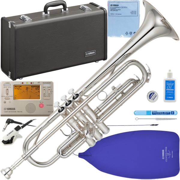 YAMAHA ヤマハ 5年保証サービス対象 YTR-2330S トランペット 銀メッキ シルバー 管楽器 B♭ Trumpet セットK　以下対応不可 北海道 沖縄 離島 代引き