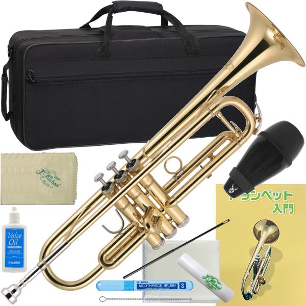 J Michael Jマイケル 3年保証 TR-200 トランペット ラッカー 管楽器 B♭ Trumpet セットN　以下対応不可 北海道 沖縄 離島 代引き 同梱