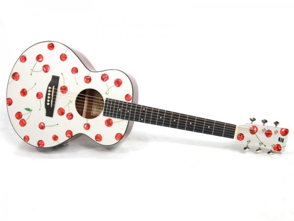 NAGI GUITAR cherry mini Ivory【ナギ アコースティックギター   】