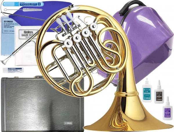 YAMAHA ( ヤマハ ) YHR-567D フレンチホルン デタッチャブル フルダブルホルン 管楽器 Full double French horn セミハードケース セット D　北海道 沖縄 離島不可