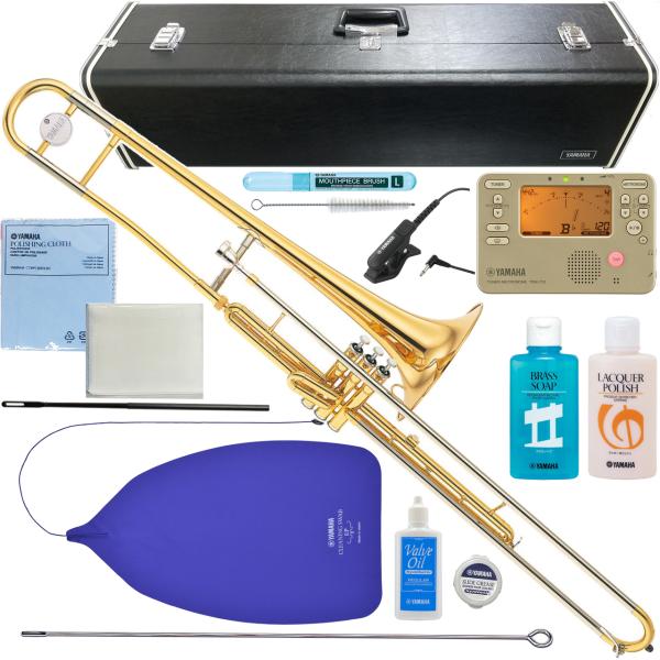 YAMAHA ヤマハ 5年保証サービス対象 YSL-354V トロンボーン ピストン式 バルブトロンボーン 細管 Valve Trombones セットC　以下対応不可 北海道 沖縄 離島 代引き