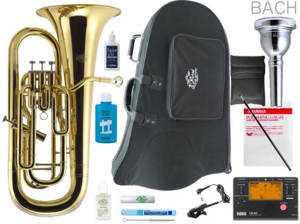 J Michael Jマイケル EU-1500 ユーフォニアム ラッカー 4ピストン 太管 B♭ euphonium gold セット C　北海道 沖縄 離島不可