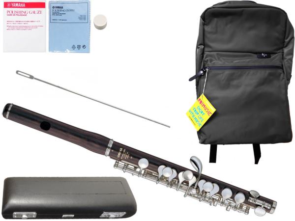 YAMAHA ヤマハ 5年保証対象 YPC-62 木製 ピッコロ 管楽器 Eメカニズム グラナディラ セットG　以下は対応不可 北海道 沖縄 離島 代引き