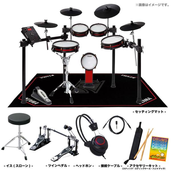 ALESIS ( アレシス ) Crimson II Special Edition スターターセット(ツイン) TAMA マット  初心者