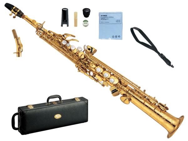 YAMAHA ( ヤマハ ) YSS-875EX ソプラノサックス カスタムEX ラッカー ゴールド Soprano saxophone gold Custam EX 管楽器　北海道 沖縄 離島不可