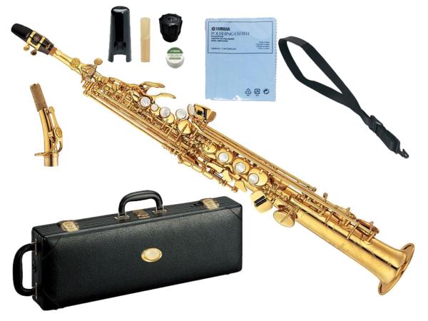 YAMAHA ( ヤマハ ) YSS-875EXHG ソプラノサックス カスタムEX ラッカー ゴールド Hi-G Soprano saxophone gold Custam EX HG High G　北海道 沖縄 離島不可