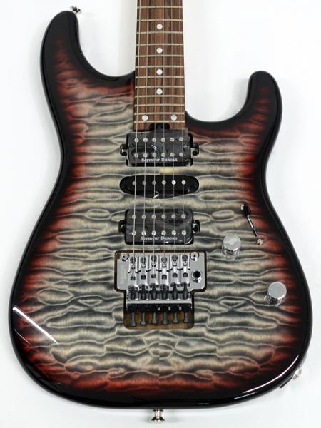 Charvel シャーベル MJ San Dimas Style 1 HSH FR PF QM Midnight Glow