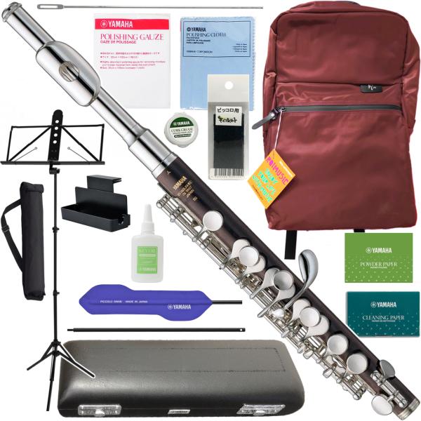 YAMAHA ヤマハ 5年保証対象 YPC-82 ピッコロ 木製 頭部管銀製  グラナディラ ハンドクラフト セット C　以下対応不可 北海道 沖縄 離島 代引き