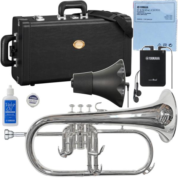 YAMAHA ヤマハ YFH-631GS フリューゲルホルン 銀メッキ 管楽器 シルバー プロフェッショナル Professional Flugelhorn SB6X セット　北海道 沖縄 離島不可