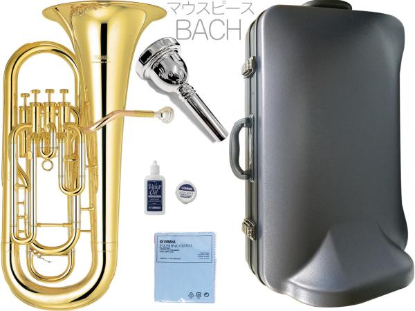 YAMAHA ( ヤマハ ) YEP-321 ユーフォニアム ラッカー 4ピストン ゴールド イエローブラス 日本製 管楽器 Euphonium gold セット C　北海道 沖縄 離島不可