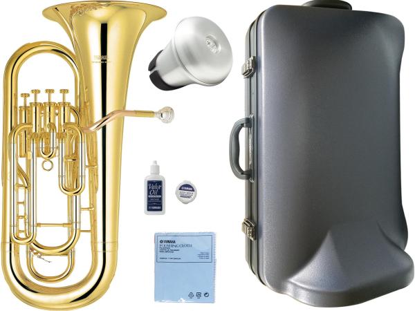 YAMAHA ( ヤマハ ) YEP-321 ユーフォニアム ラッカー 4ピストン ゴールド イエローブラス 日本製 管楽器 Euphonium gold ミュート セット　北海道 沖縄 離島不可