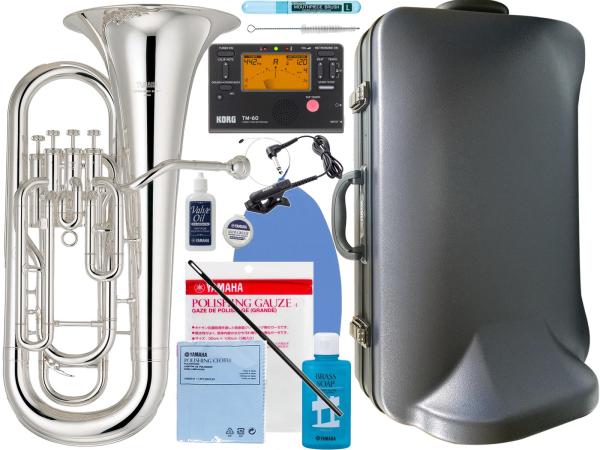 YAMAHA ヤマハ YEP-321S ユーフォニアム 銀メッキ 4ピストン 日本製 管楽器 シルバー Euphonium セット B　北海道 沖縄 離島不可