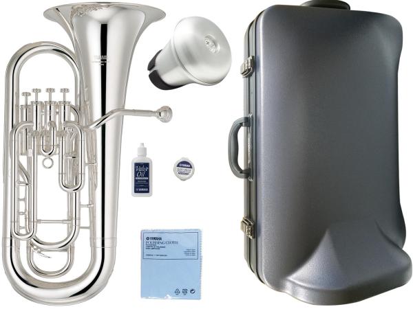 YAMAHA ヤマハ YEP-321S ユーフォニアム 銀メッキ 4ピストン 日本製 管楽器 シルバー Euphonium ミュート セット D　北海道 沖縄 離島不可