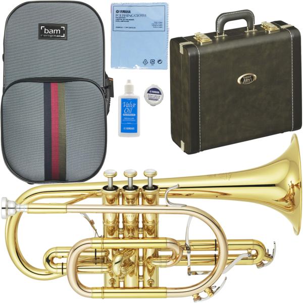 YAMAHA ヤマハ 5年保証サービス対象 YCR-8335 コルネット B♭ ラッカー イエローブラス ショート セット B　以下対応不可 北海道 沖縄 離島 代引き