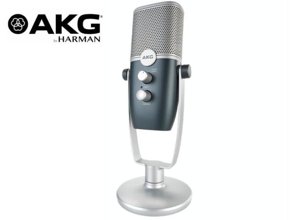 配信機器・PA機器・レコーディング機器 AKG by HARMAN ARA-Y3 AKG エーケージー ARA-Y3 ◇ 高音質で簡単な配信用USBマイク