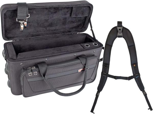 PROTEC プロテック PB312 コルネット ケース ブラック セミハードケース バックパックストラップ  BP-STRAP セット Cornet case black　北海道 沖縄 離島不可