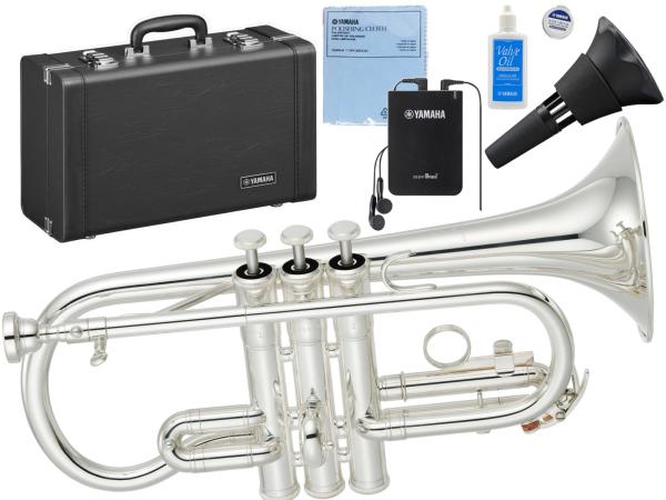 YAMAHA ヤマハ YCR-2610SIII E♭ コルネット 銀メッキ イエローブラス Eb YCR-2610S-3 Cornet Silver SB7X セット　北海道 沖縄 離島不可