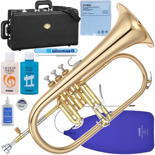 YAMAHA ヤマハ 5年保証サポート対象 YFH-8315G フリューゲルホルン ラッカー ゴールドブラス カスタム セットA　以下対応不可 北海道 沖縄 離島 代引き