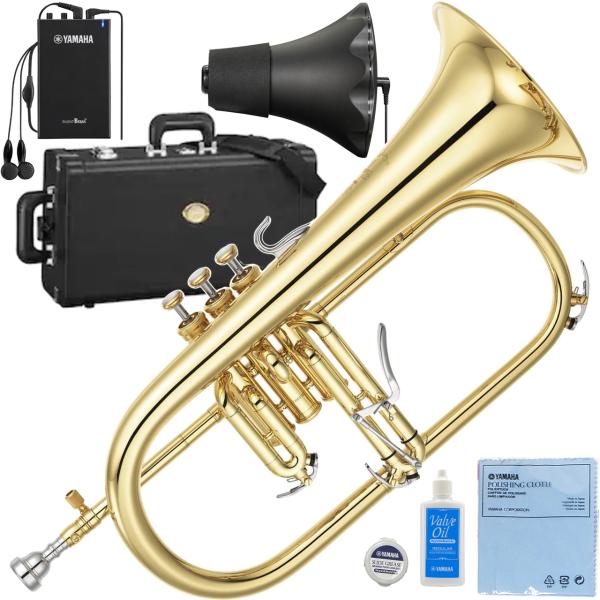 YAMAHA ヤマハ 5年保証サポート対象 YFH-8310Z フリューゲルホルン ラッカー ゴールド カスタム サイレントブラス セットA　以下対応不可 北海道 沖縄 離島 代引き