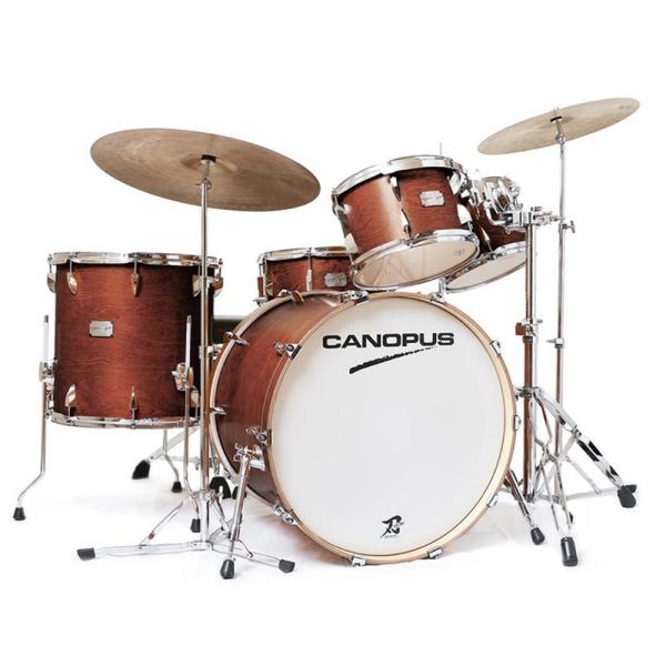 Canopus ( カノウプス ) YAIBA II GROOVE KIT Antique Brown Matt LQ 刃II スネア抜き