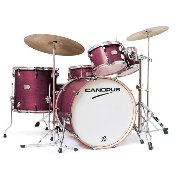 Canopus ( カノウプス ) YAIBA II GROOVE KIT Dark Wine Red Matt LQ 刃II スネア抜き