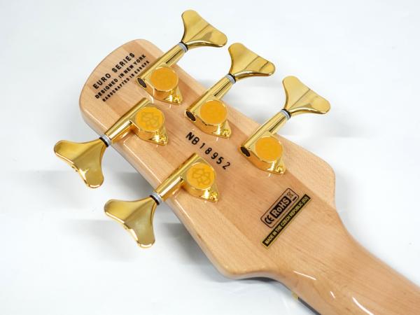 スペクター エレキベース 5弦　ナチュラルウッド SPECTOR EURO 5 LX Poplar Burl Natural Gloss ユーロスペクター