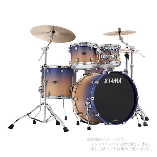 TAMA ( タマ ) Starclassic Walnut/Birch Drum Kits WBS42S-SAF スタクラ ドラムセット シェルセット