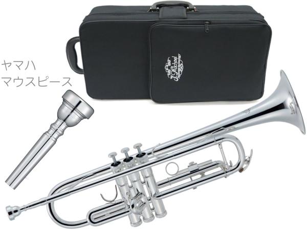 J Michael Jマイケル 3年保証サポート TR-430S トランペット アウトレット 銀メッキ 管楽器 B♭ Trumpet セットJ　北海道 沖縄 離島不可 代引き不可 同梱不可