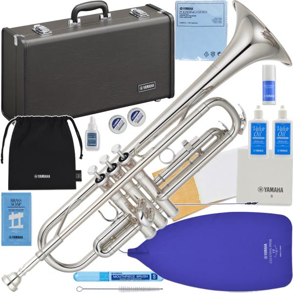 YAMAHA ヤマハ 5年保証サービス対象 YTR-2330S トランペット 銀メッキ シルバー 管楽器 B♭ Trumpet セットN　以下対応不可 北海道 沖縄 離島 代引き