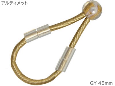 lefreQue リーフレック ゴムバンド GY 45mm イエロー ゴールド