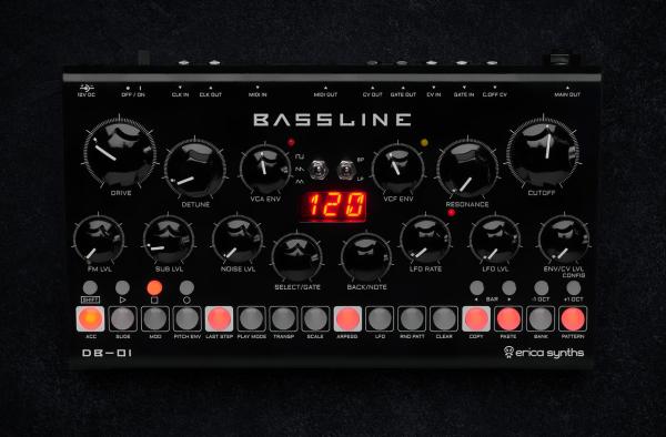 Erica Synths Bassline DB-01 ◆ご注文承り中!
