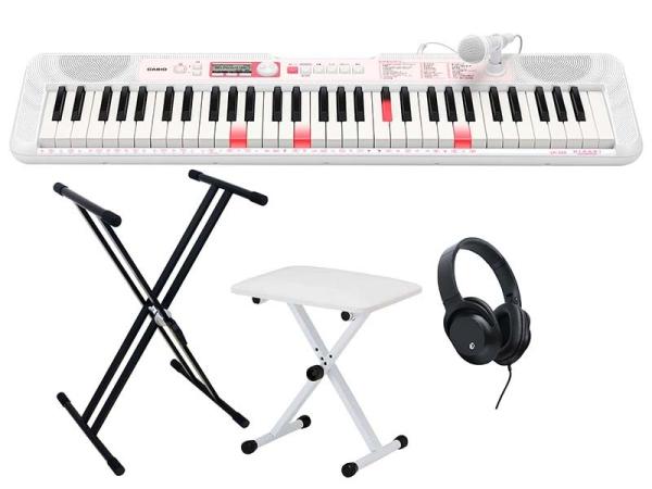 CASIO カシオ 光ナビ キーボード 61鍵盤 LK-320 練習セット 2