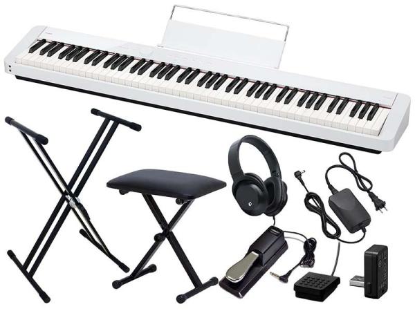 CASIO カシオ PX-S1100 WE 簡易練習セット[電子ピアノ][デジタルピアノ]【ローン分割手数料0%(12回迄)】