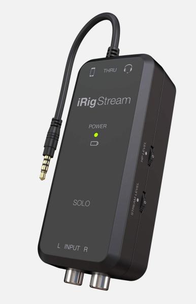 IK Multimedia ( アイケーマルチメディア ) iRig Stream Solo