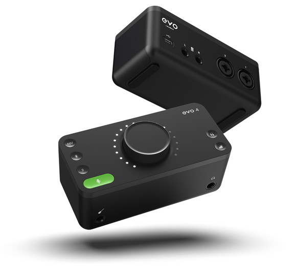 audient ( オーディエント ) EVO4 ◆新製品!2in/2outのコンパクトインターフェース!