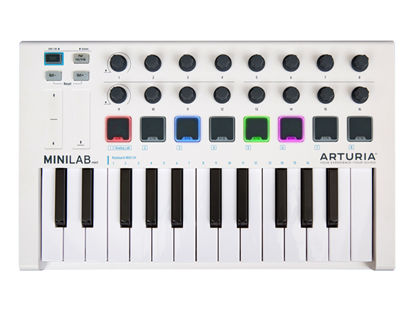 Arturia ( アートリア ) MINILAB MK2◆即納可能!【Arturiaソフトシンセ「Pigments 3」プレゼント】