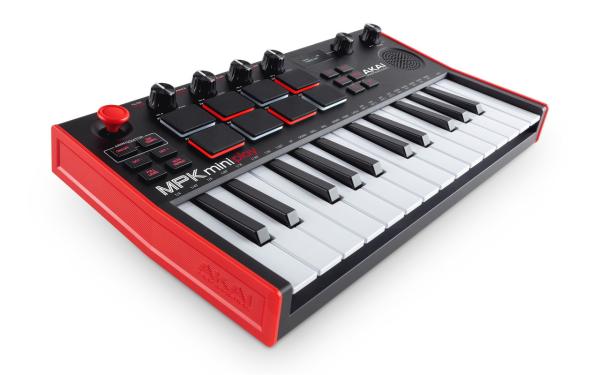 AKAI ( アカイ ) MPK mini PLAY MK3 【即納可能!!スピーカー内蔵ミニキーボードコントローラー!】