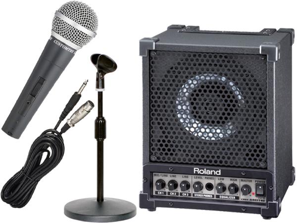 Roland ローランド CM-30 有線卓上マイク1本セット【簡易PAセット】☆送料無料!