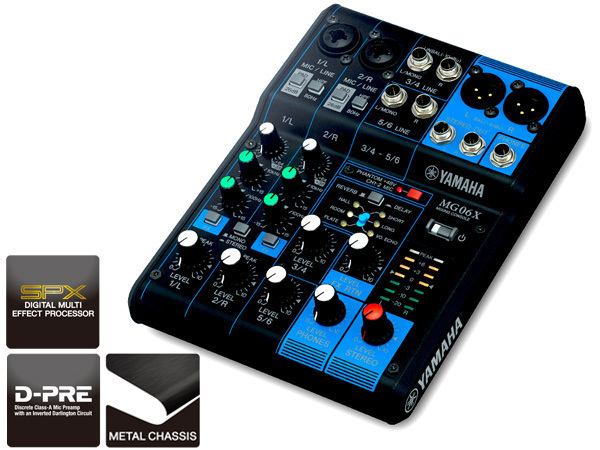 YAMAHA ヤマハ MG06X 【台数限定特価!】★さらに送料無料!