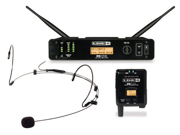 LINE6 ( ラインシックス ) XD-V75HS (ブラック) ◆ 2.4GHz帯デジタルワイヤレスマイクシステム ヘッドセットマイク