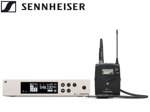 SENNHEISER ゼンハイザー EW 100 G4-CI1-JB ◆ ワイヤレスシステム インストゥルメントセット【ローン分割手数料0%(12回迄)】