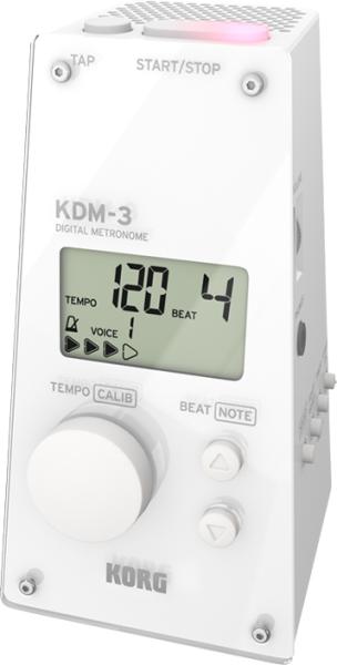 KORG コルグ KDM-3-WH デジタル メトロノーム ホワイト