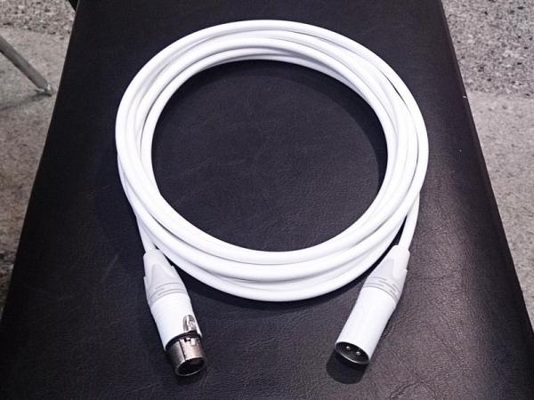 CANARE カナレ オリジナルホワイトケーブル 3m 【長さ各種在庫あります】