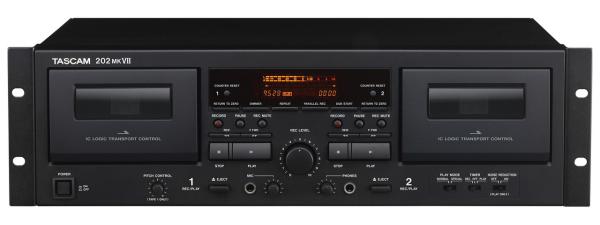 TASCAM タスカム 202MKVII ◆待望のダブルカセットデッキが登場しました!【ローン分割手数料0%(12回迄)】