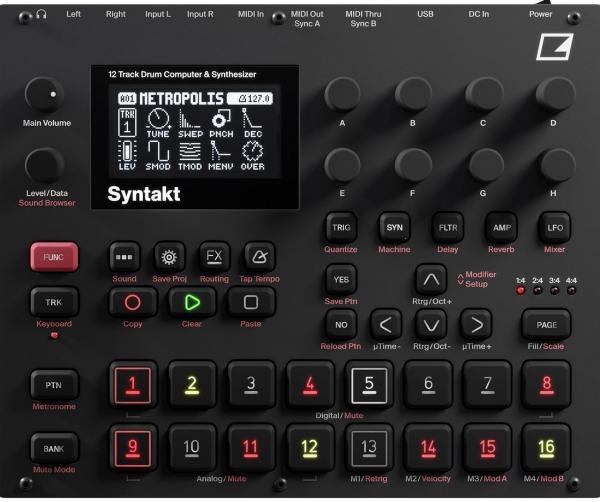 elektron Syntakt ◆京都にて店頭展示開始!【ローン分割手数料0%(12回迄)】